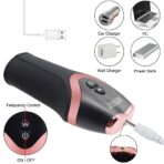 12 Speed Penis Pump Vibrator, Automatic Male Masturbator Trainer with Glans Stimulator & Delay Function for Men