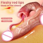 Thrusting Dildo Vibrator with Remote Control for Women - Image 3