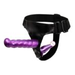 Dual Ended Strap-On Dildo with Adjustable Harness, Flexible Silicone Design for Couples and Women - Image 7