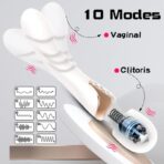 10 Inch G-Spot & Clit Vibrator Massage Wand for Women - Image 3