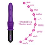 Women’s Automatic Thrusting Vibrator – Telescopic G Spot Massager, Powerful Vibrating Toy - Image 10