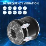 Rechargeable Male Masturbator with Vibration and Suction, Realistic Stimulation Device for Men - Image 5