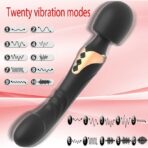 10 Inch G-Spot & Clit Vibrator Massage Wand for Women - Image 5