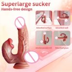 Thrusting Dildo Vibrator with Remote Control for Women - Image 6