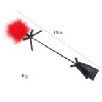Feather Whip Leather BDSM Spanking Slave SM Master Conquer Temptation Couples Sex Toys Cosplay Adult Flirting Games - Image 6