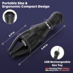 Rechargeable Male Delay Trainer Vibrator, Glans Stimulator Massager, Men Performance Enhancement & Wellness Device - Image 6