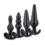 4PCS Anal Plug Dildo & Beads Set for Men & Women - Image 8