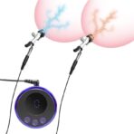 Electric Nipple & Clitoral Stimulator Pulse Massager Adult Toy for Couples 18+