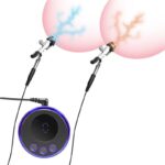 Electric Nipple & Clitoral Stimulator Pulse Massager Adult Toy for Couples 18+
