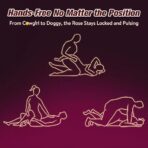 Couples Remote Control Wearable Vibrator with App, Hands-Free Panty Massager & Cock Ring Set, Rechargeable Adult Couple Toy - Image 4