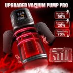 5-in-1 Male Masturbator – 7 Vibrating, Thrusting & Sucking Modes with LCD & Phone Holder - Image 5