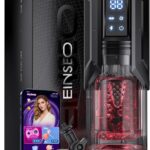 EINSEO AI Waterproof Male Masturbator – 7 Mode Penis Pump Stroker, Machine Blowjob Adult Toy