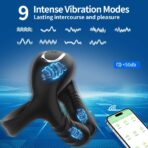Vibrating Cock Ring APP Controlled Penis Ring for Men Couples - Image 3