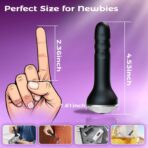 Prostate Massager Vibrating Butt Plug – 10 Vibration & Rotation Modes, Dual Motor Anal Plug, Beginner Anal Toy for Men & Women, G-Spot & P-Spot Stimulator - Image 4