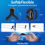 Vibrating Cock Ring APP Controlled Penis Ring for Men Couples - Image 6