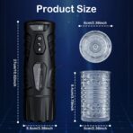 Male Masturbator Electric Pocket Cup 7 Rotating Modes Adult - Image 6