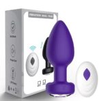 Wireless Control Anal Vibrator with Remote – Prostate Massager Butt Plug for Men & Women, Multi-Function Adult Pleasure Toy - Image 2