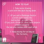 Couples Drinking Game – 50 Date Night Ideas, Partner Drunk Challenge Cards for Couples 18+ - Image 5