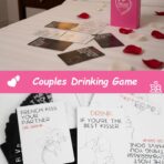 Couples Drinking Game – 50 Date Night Ideas, Partner Drunk Challenge Cards for Couples 18+ - Image 3