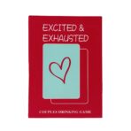 Excited Exhausted Card Game – 50 Drinking Party Cards for Couples & Adult Party Fun - Image 2