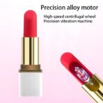 Portable Lipstick Bullet Vibrator 10 Speed – Clitoral & G Spot Stimulator, Waterproof Female Masturbator - Image 6