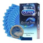 Durex Delay Ejaculation Condoms 10 Pack – Ultra Thin Spike, Extra Lubricated Long Lasting Men’s Contraception