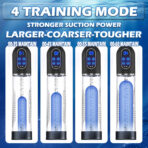Automatic Penis Water Pump Electric | IPX7 Waterproof Vacuum Pump for Men | Suction Pressure Trainer with Masturbator Sleeves - Image 4