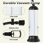 Manual Penis Vacuum Pump for Men | Suction Pressure Extender with Sleeves – Adult Enhancement Device - Image 5