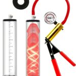 Acrylic Manual Penis Pump for Men – Vacuum Enlargement & Extender Trainer | Durable Male Enhancement Device with Easy Suction Control
