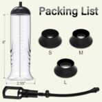 Manual Penis Vacuum Pump for Men | Suction Pressure Extender with Sleeves – Adult Enhancement Device - Image 2