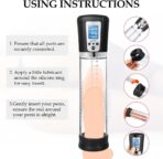Electric Penis Pump Vacuum Enlarger – Male Enhancement Extender, Length & Girth Booster, Adult Toy for Men - Image 2