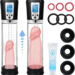 Electric Penis Pump Vacuum Enlarger – Male Enhancement Extender, Length & Girth Booster, Adult Toy for Men