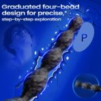 KUSHOR Anal Bead Vibrator with Remote Control – Prostate Massager, 7 Vibration Modes, Butt Plug for Men & Women - Image 7