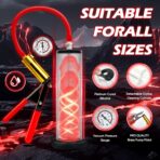Acrylic Manual Penis Pump for Men – Vacuum Enlargement & Extender Trainer | Durable Male Enhancement Device with Easy Suction Control - Image 4