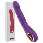 Telescopic Dildo Vibrator for Women – G-Spot & Clitoral Stimulator, 10 Speed Vibration Modes, Multi-Function Adult Toy - Image 2
