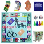 Couples Adult Board Game – Chessboard Monopoly, Fun for Game Nights, Festivals & Special Occasions