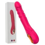 Telescopic Dildo Vibrator for Women – G-Spot & Clitoral Stimulator, 10 Speed Vibration Modes, Multi-Function Adult Toy