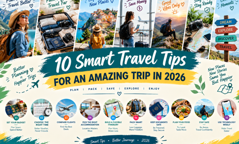 10 Smart Travel Tips for an Amazing Trip in 2026