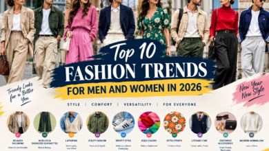 Top 10 Fashion Trends for Men and Women in 2026